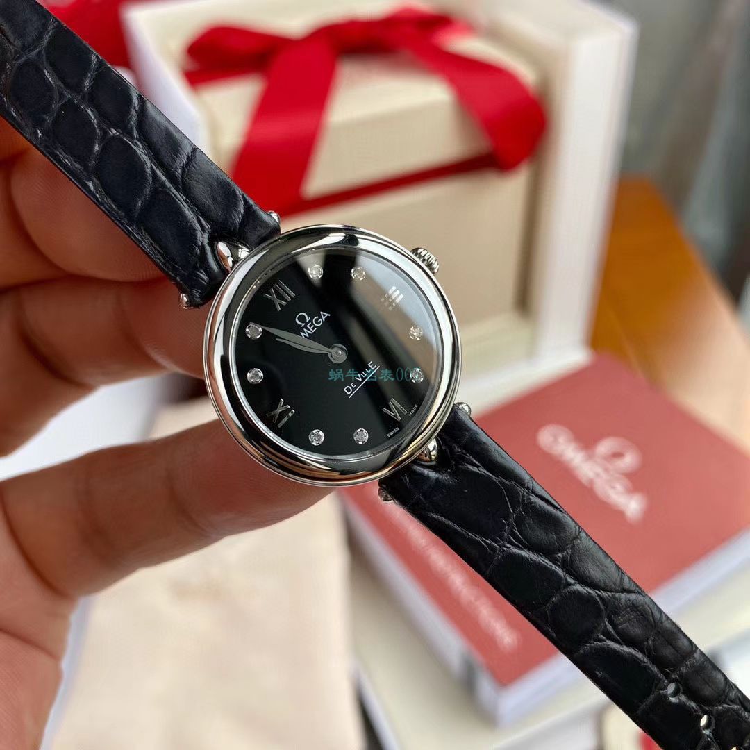 原单真钻女表OMEGA碟飞424.13.27.60.51.001，424.13.27.60.52.001 wrist watch  / M698B