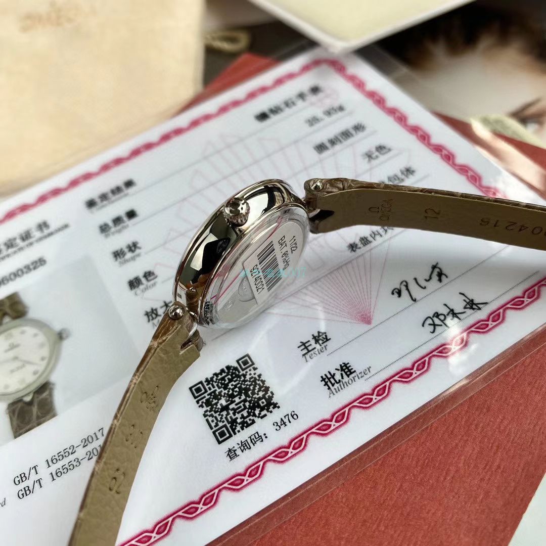 原单真钻女表OMEGA碟飞424.13.27.60.51.001，424.13.27.60.52.001 wrist watch  / M698B