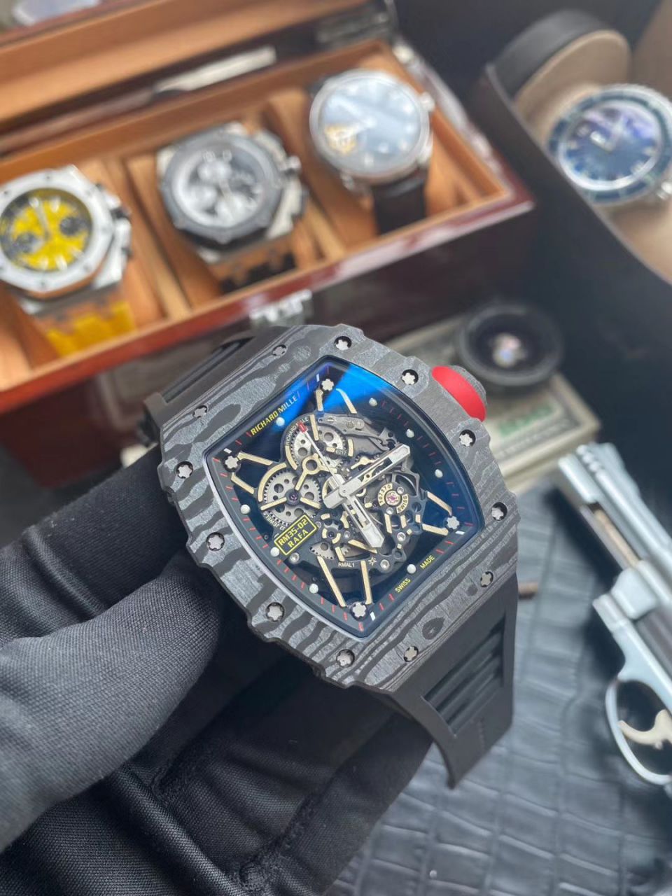 ZF Factory 官方复刻手表 Richard Miller （Richard Mille）RM 35-02 wrist watch  / ZFRM35-02