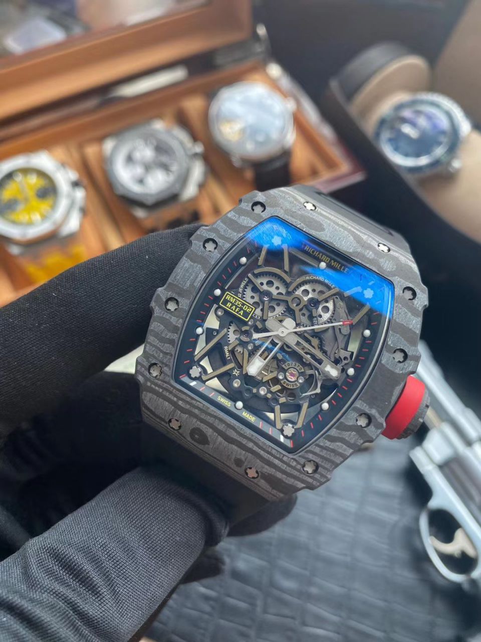 ZF Factory 官方复刻手表 Richard Miller （Richard Mille）RM 35-02 wrist watch  / ZFRM35-02