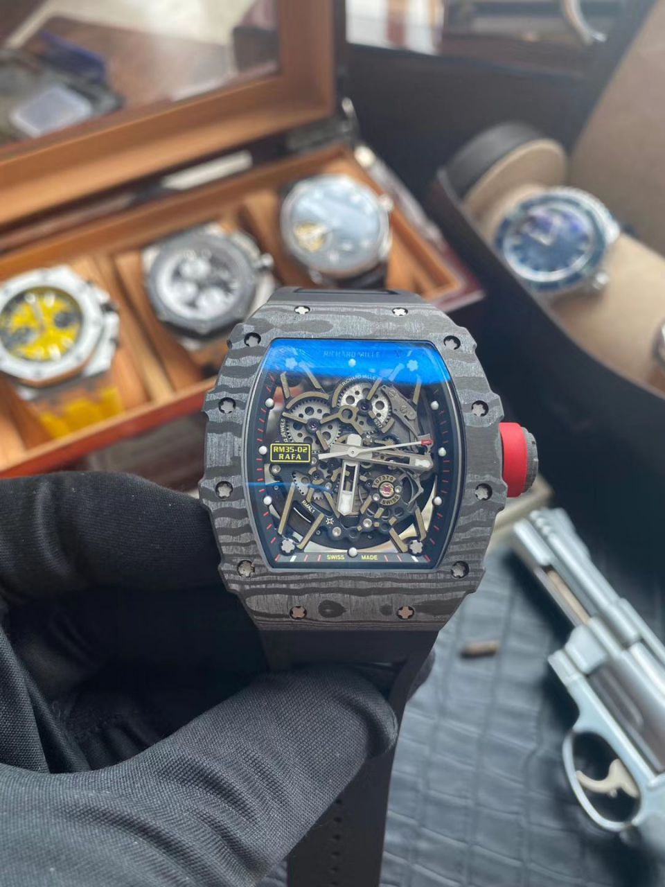 ZF Factory 官方复刻手表 Richard Miller （Richard Mille）RM 35-02 wrist watch  / ZFRM35-02