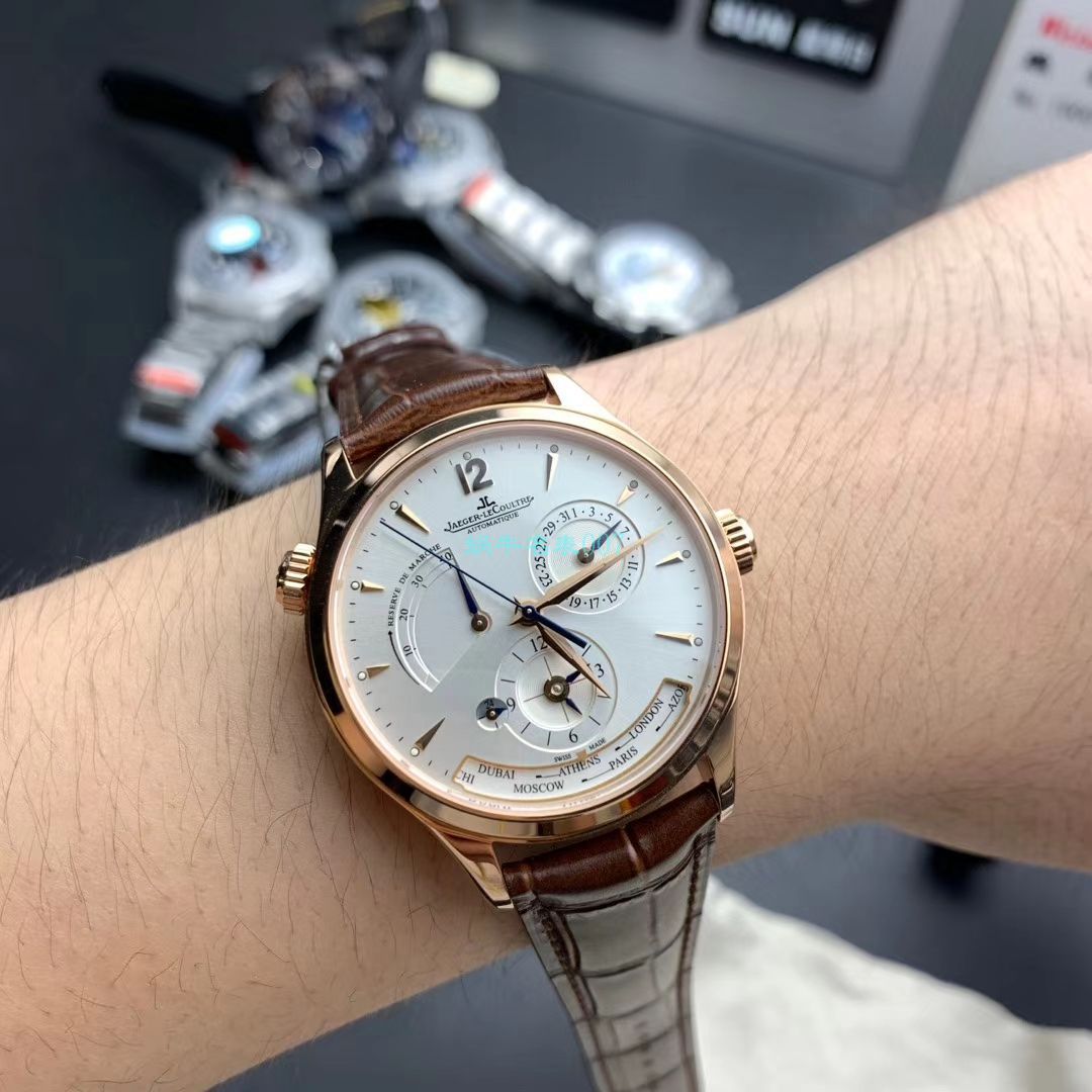 【 Video analysis ZF Factory  Jaeger-LeCoultre 复刻高仿表】 Jaeger-LeCoultre 大师系列地理学家1422521 wrist watch  / JJ156