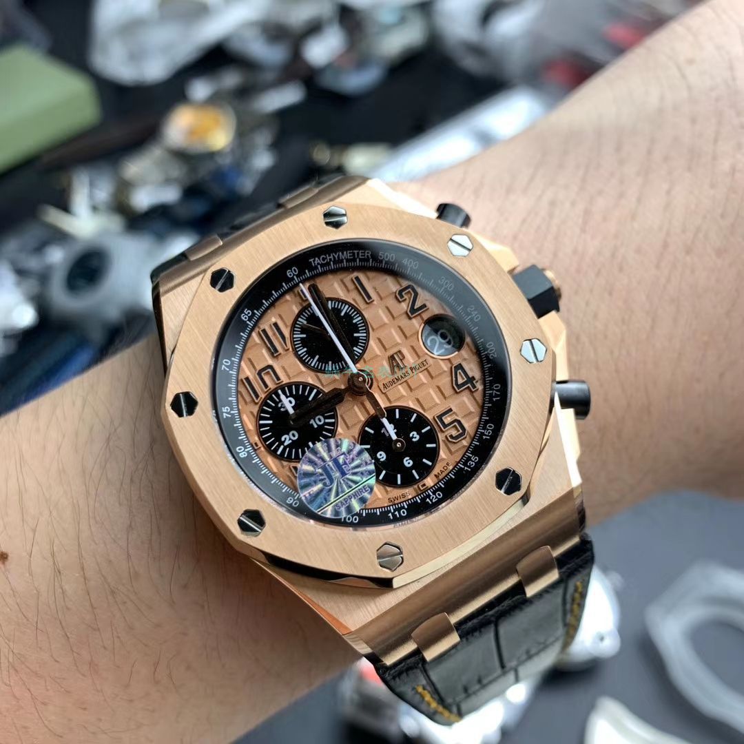 【 Video analysis JF Factory 1:1高精仿表】Audemars Piguet  Royal Oak Offshore 系列26470OR.OO.A002CR.01 wrist watch  / APCF002.1