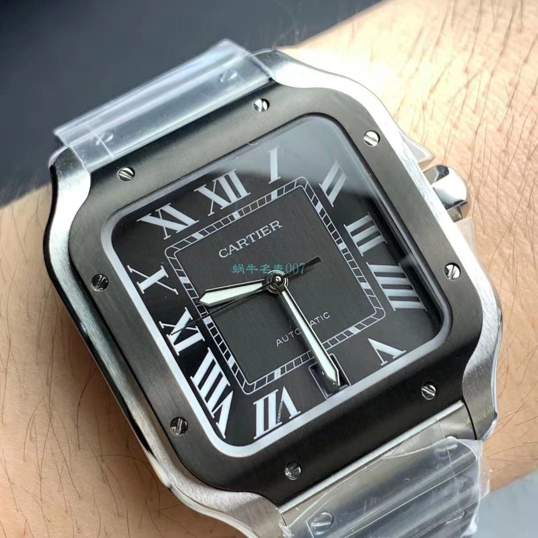 V6 Factory 复刻高仿手表 Cartier   Santos WSSA0037（大号男装） wrist watch  / K280