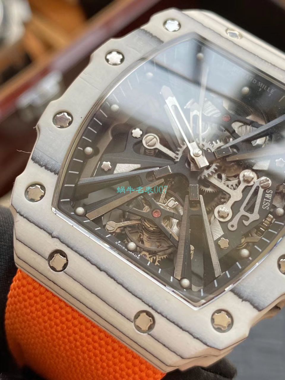 客定改装RICHARD MILLE RICHARD MILLE 复刻高仿RM 12-01限量 Tourbillon  wrist watch  / RM12-01
