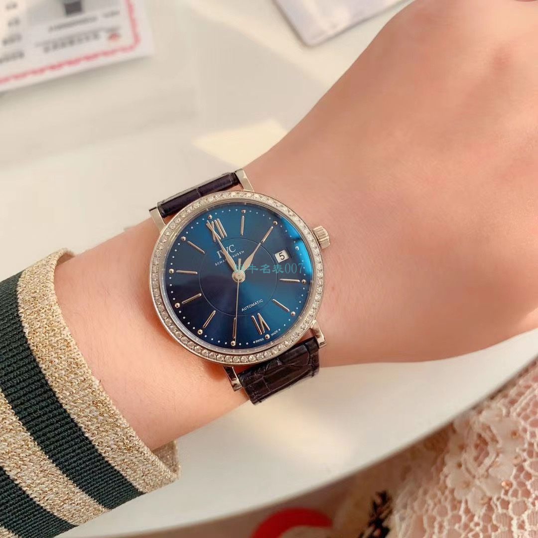 原单真钻 IWC 女装柏涛菲诺系列IW458111 wrist watch  / WG526