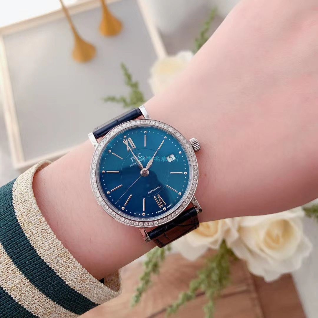原单真钻 IWC 女装柏涛菲诺系列IW458111 wrist watch  / WG526