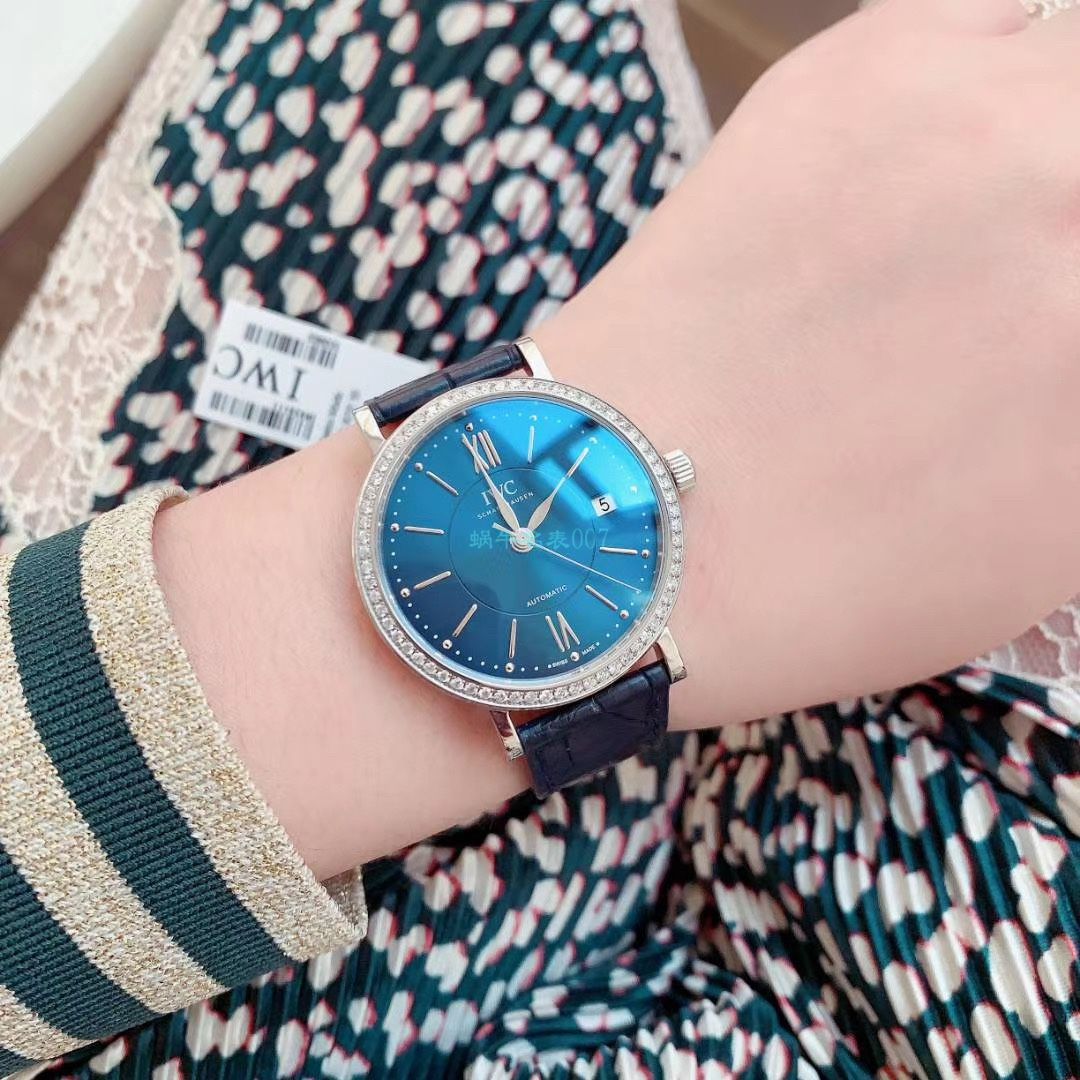 原单真钻 IWC 女装柏涛菲诺系列IW458111 wrist watch  / WG526