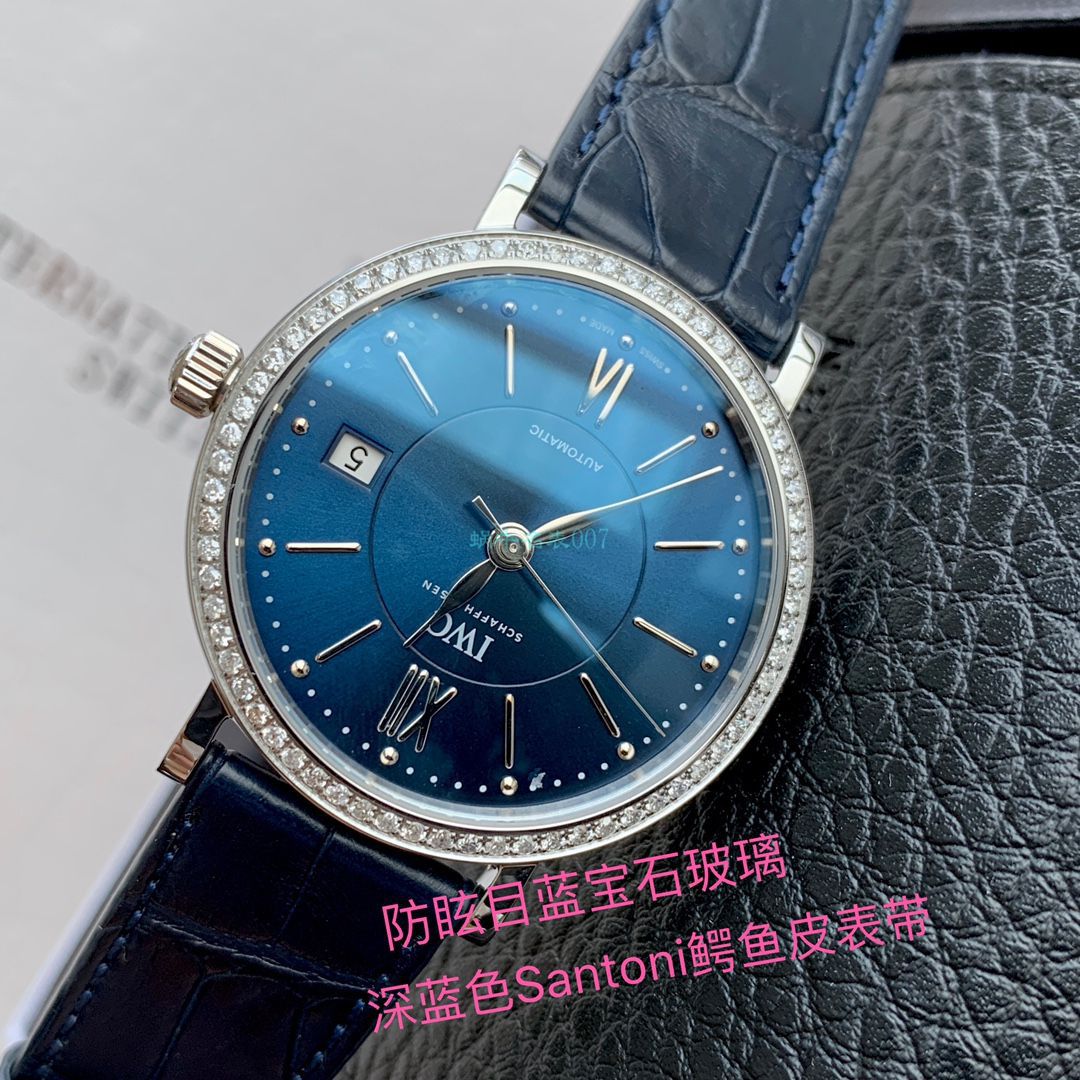 原单真钻 IWC 女装柏涛菲诺系列IW458111 wrist watch  / WG526