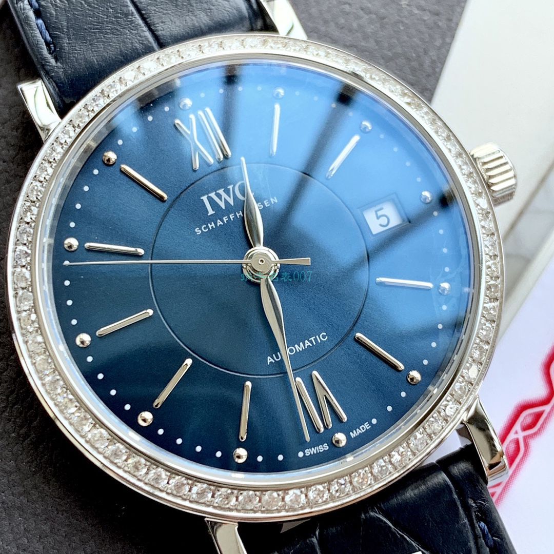 原单真钻 IWC 女装柏涛菲诺系列IW458111 wrist watch  / WG526