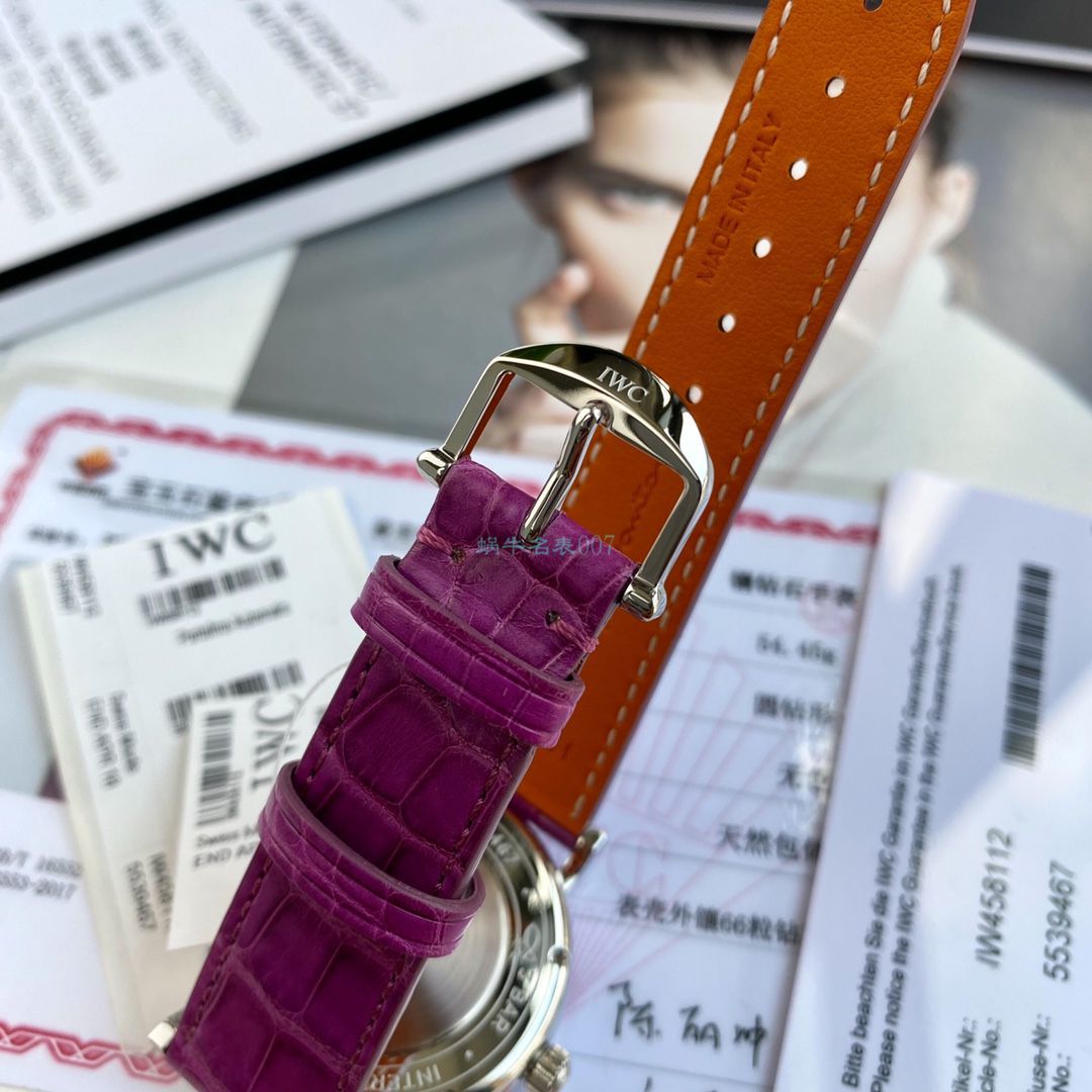 【渠道原单】IWC IWC 表柏涛菲诺系列IW458112 wrist watch 女装 / WG176
