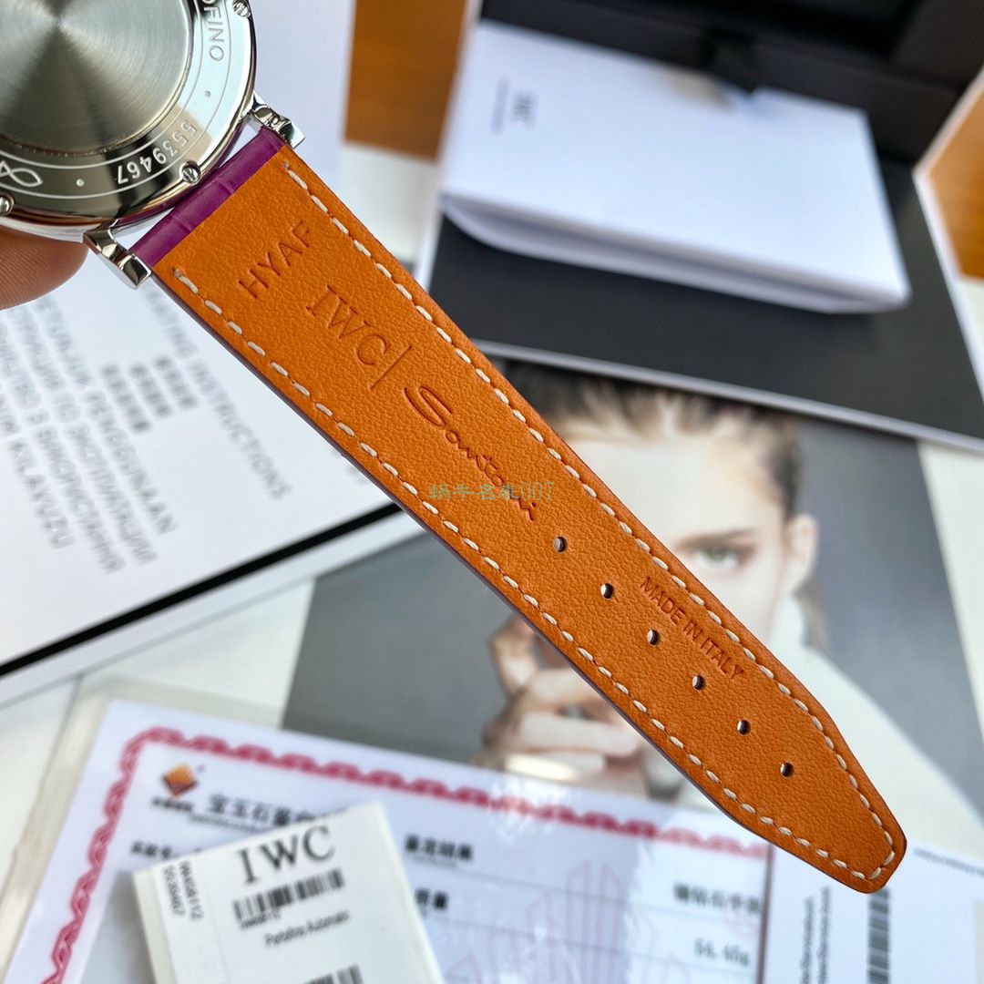【渠道原单】IWC IWC 表柏涛菲诺系列IW458112 wrist watch 女装 / WG176