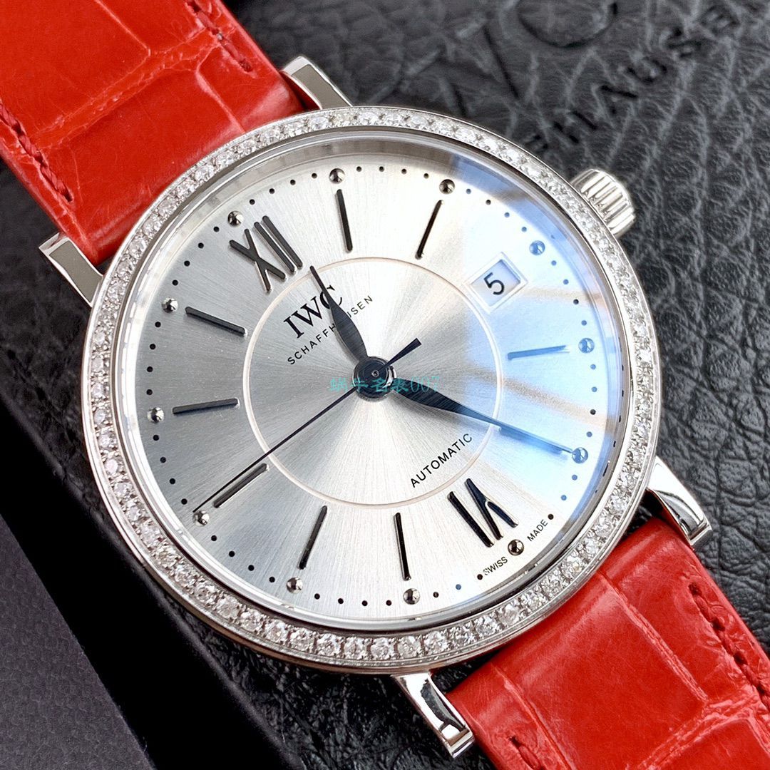 原单真钻IWC女表 IWC 柏涛菲诺系列IW458109 wrist watch  / WG527