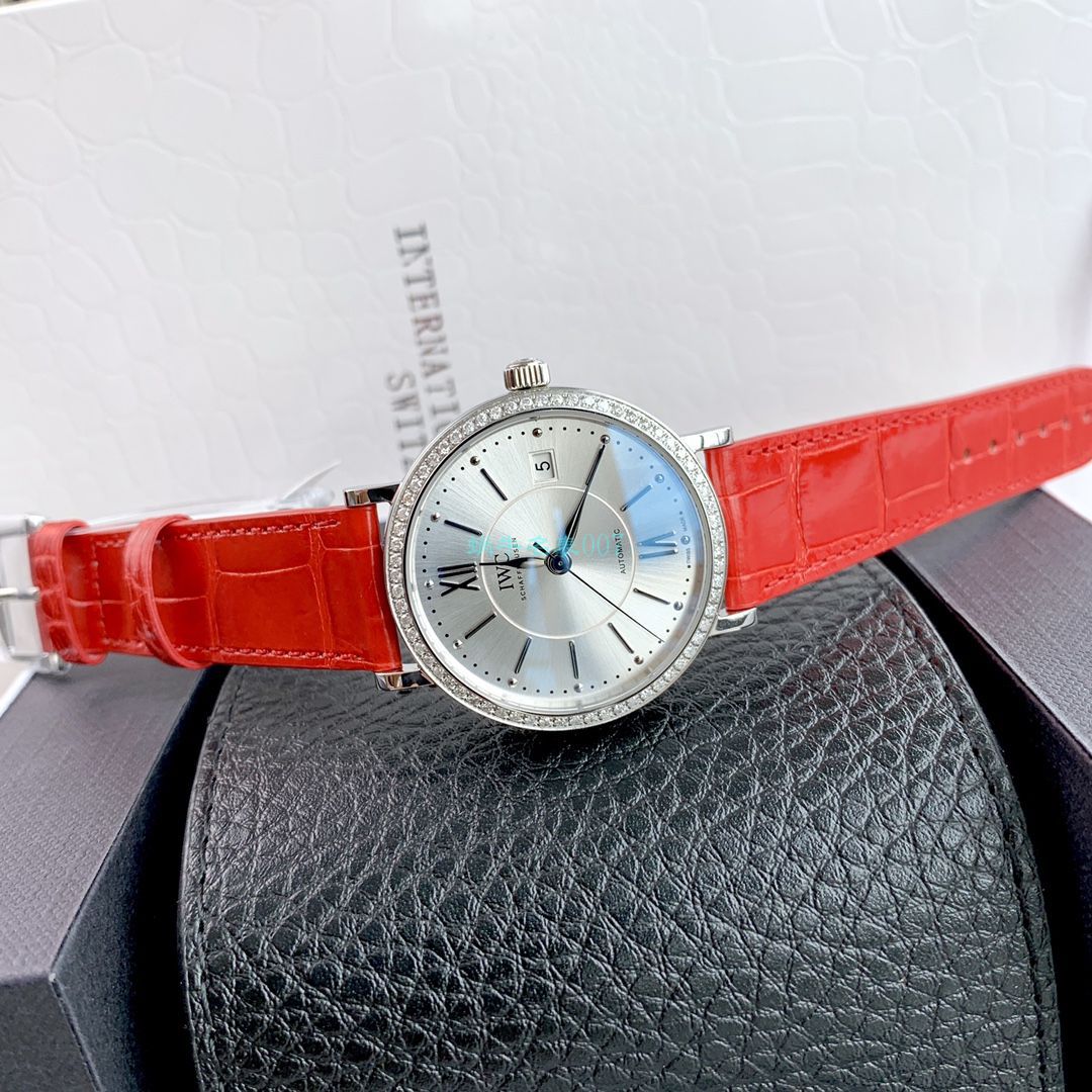 原单真钻IWC女表 IWC 柏涛菲诺系列IW458109 wrist watch  / WG527