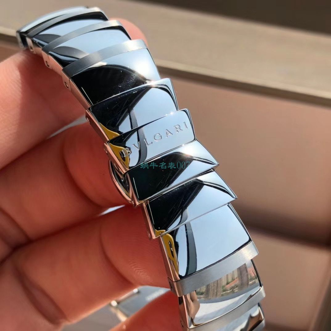 渠道真钻原单 BVLGARI LVCEA系列102196 LU28WSS/12女士 wrist watch  / BG033