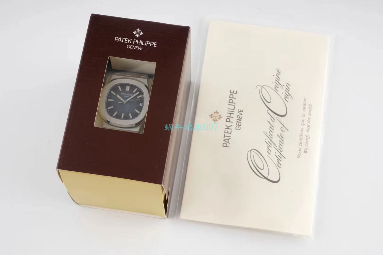 PPF Factory 官网 PATEK PHILIPPE  Nautilus 5711最新复刻高仿V4版本新增皮带版本 / PPF5711V4