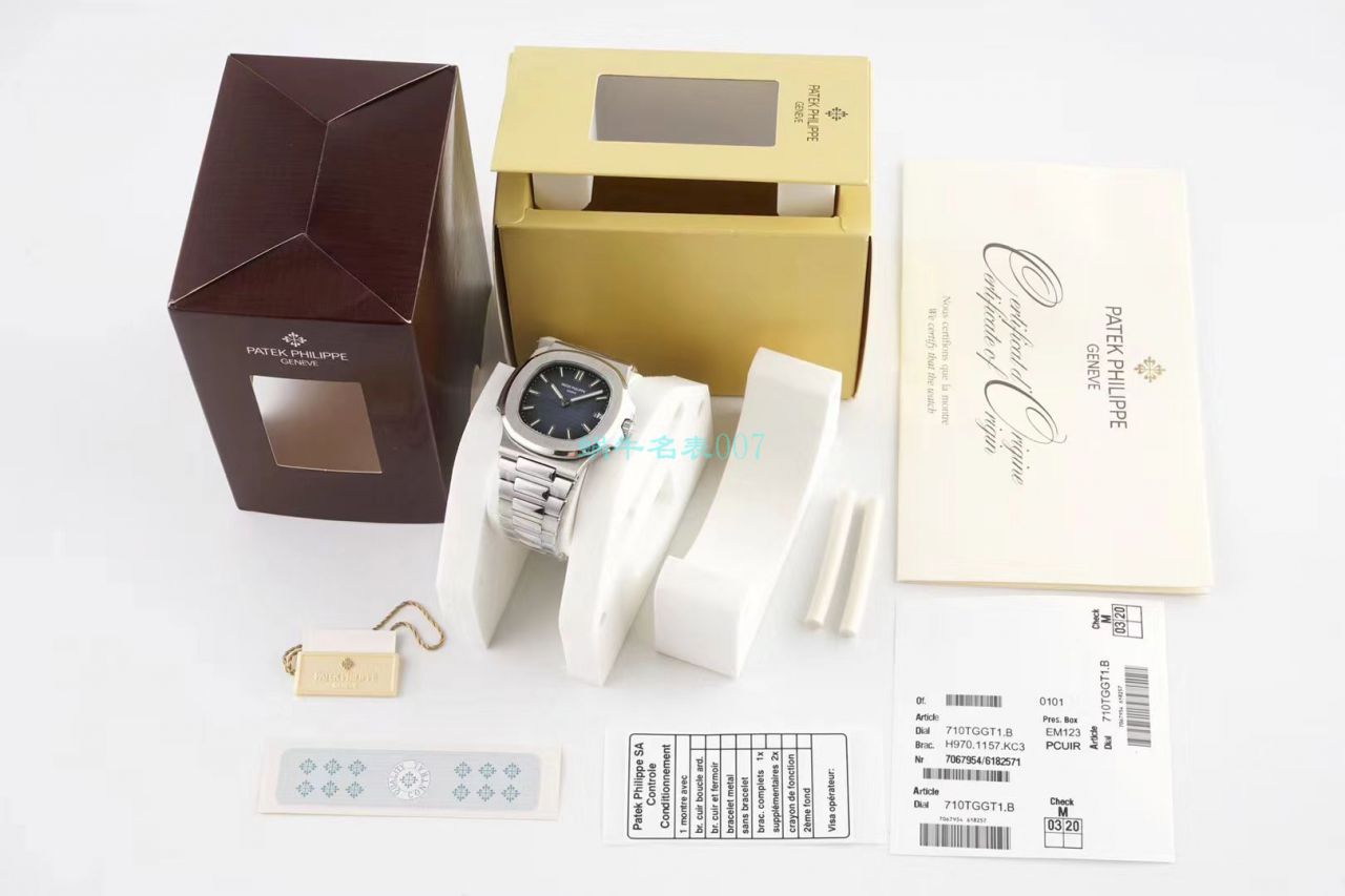 PPF Factory 超A高仿手表V4版 PATEK PHILIPPE 超级 Nautilus 5711/1A-011 wrist watch  / BD292