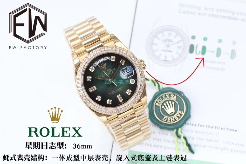 EW Factory  Rolex  top 复刻高仿36 Datejust m126283rbr-0012，m126281rbr-0016，m126284rbr-0024 wrist watch  / R601
