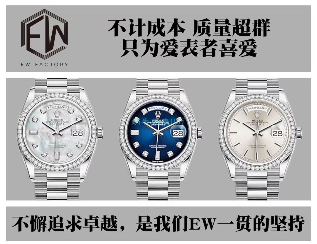 EW Factory  Rolex  top 复刻高仿36 Datejust m126283rbr-0012，m126281rbr-0016，m126284rbr-0024 wrist watch  / R601