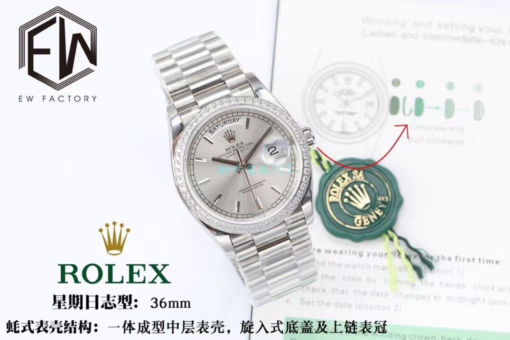 EW Factory  Rolex  top 复刻高仿36 Datejust m126283rbr-0012，m126281rbr-0016，m126284rbr-0024 wrist watch  / R601