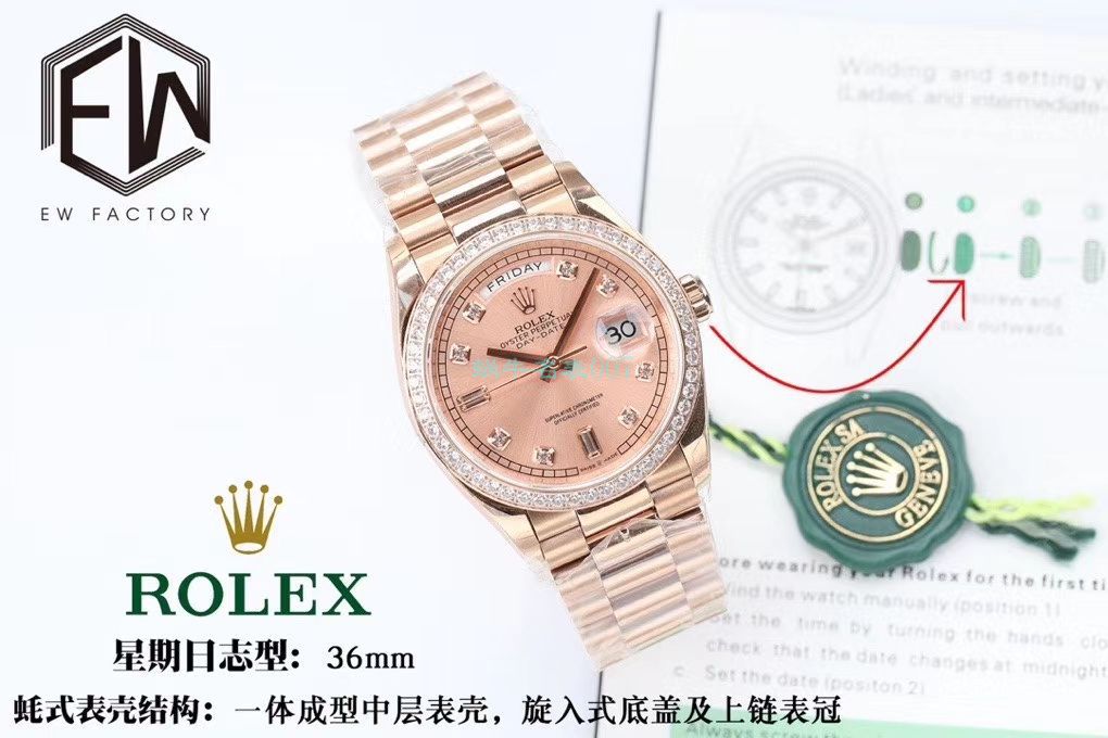EW Factory  Rolex  top 复刻高仿36 Datejust m126283rbr-0012，m126281rbr-0016，m126284rbr-0024 wrist watch  / R601