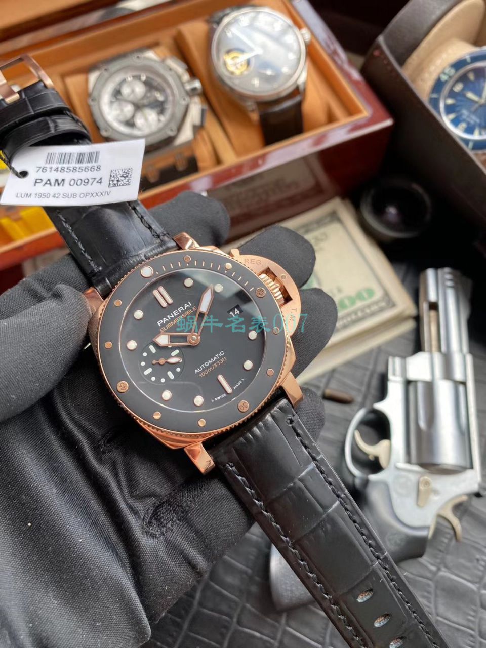 VS Factory 复刻高仿手表Panerai SUBMERSIBLE 潜行系列PAM00974 wrist watch  / VSPAM974