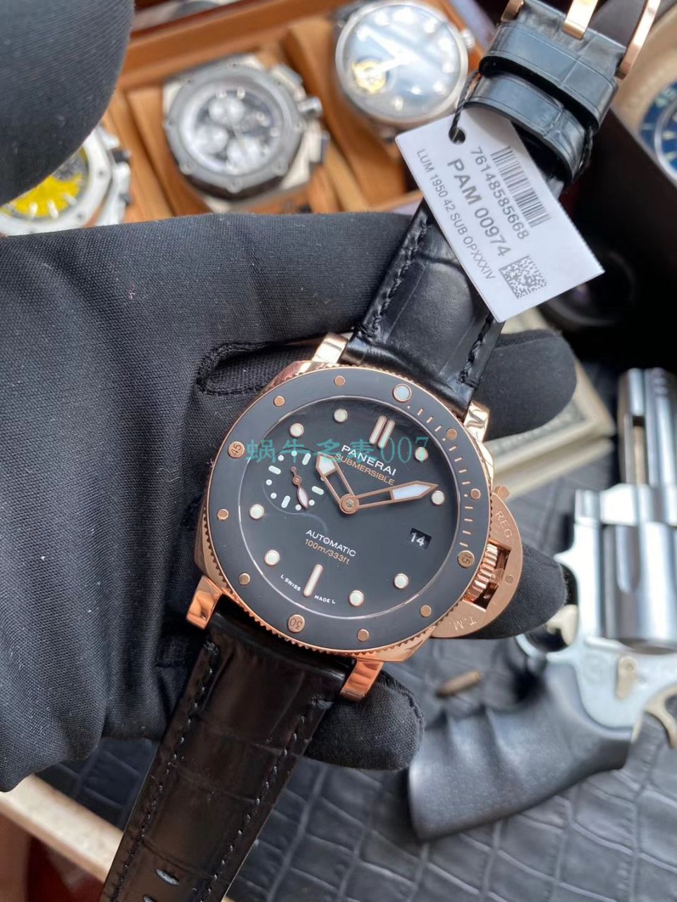 VS Factory 复刻高仿手表Panerai SUBMERSIBLE 潜行系列PAM00974 wrist watch  / VSPAM974