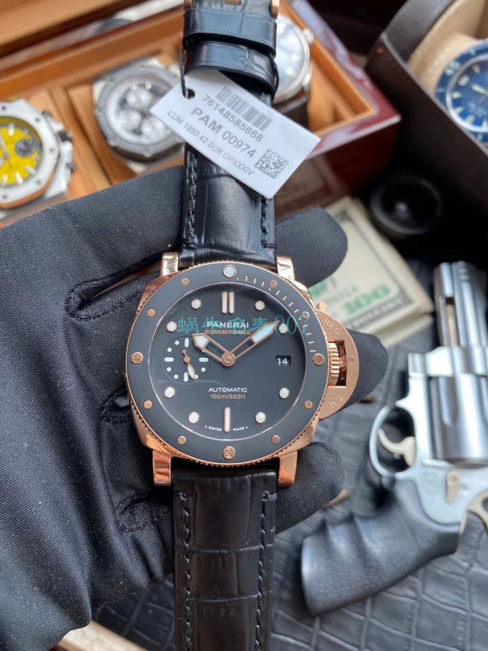 VS Factory 复刻高仿手表Panerai SUBMERSIBLE 潜行系列PAM00974 wrist watch  / VSPAM974