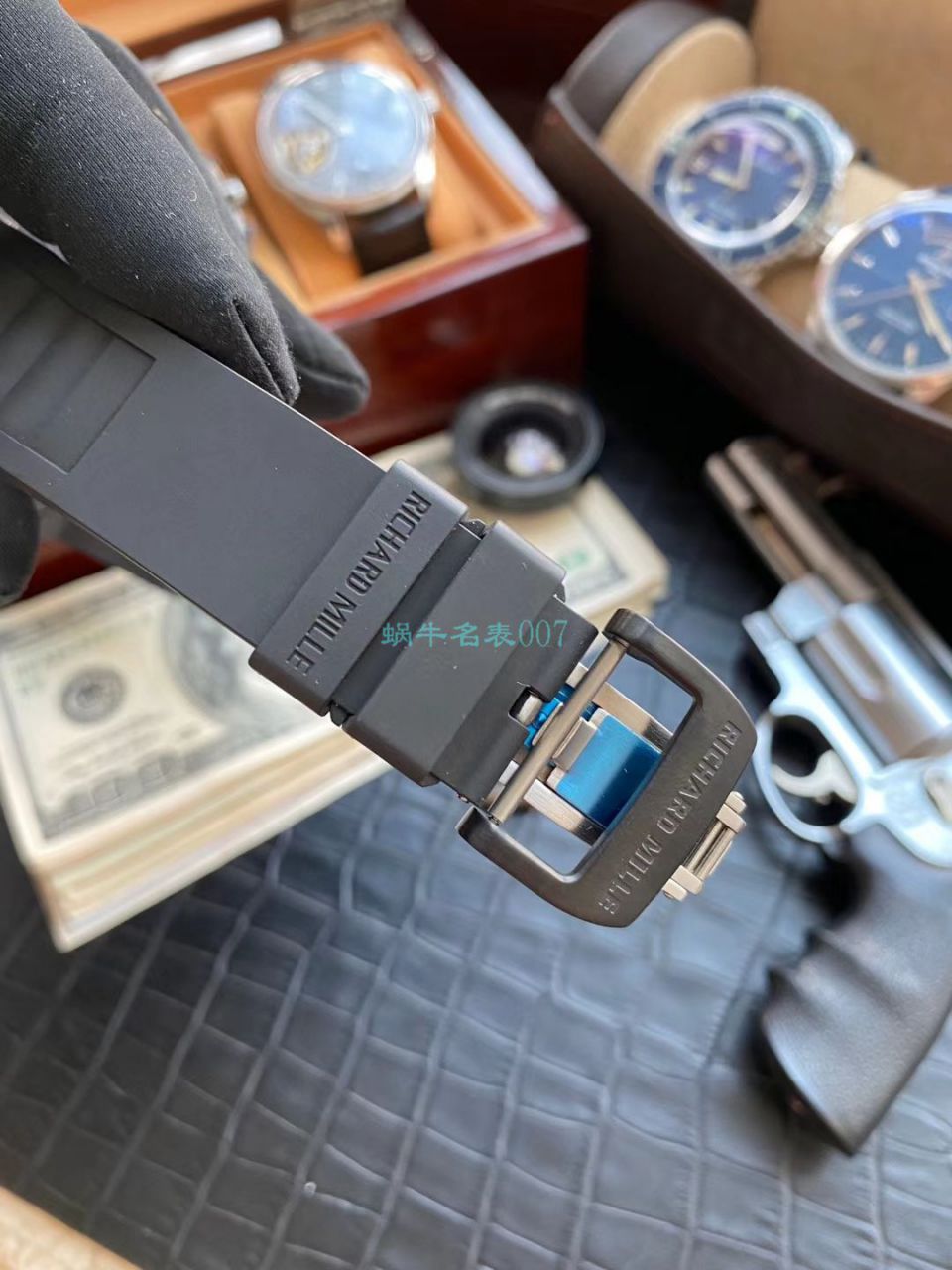 KV台湾 Factory V2升级版锻造 carbon fiber  RICHARD MILLE 复刻高仿手表男士系列RM 011 wrist watch  / KVRM011V2C