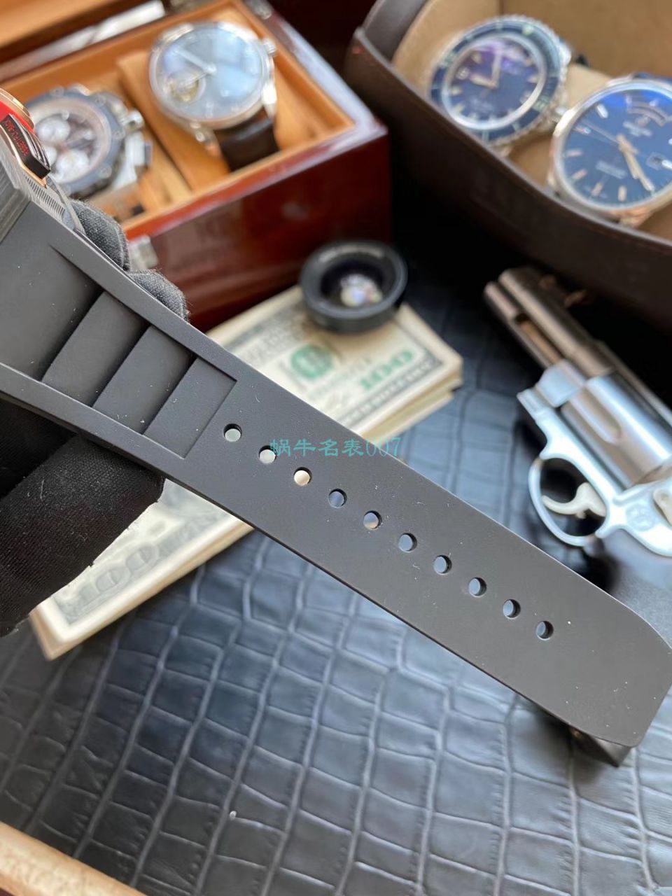 KV Factory V2升级版锻造 carbon fiber  Richard Miller 高仿手表RM 011 wrist watch  / KVRM011V2B