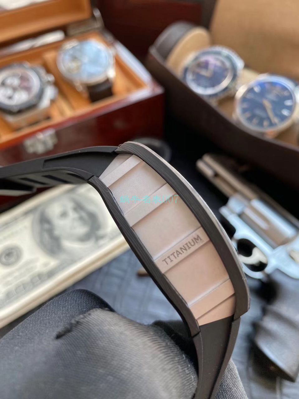 KV台湾 Factory V2升级版锻造 carbon fiber  RICHARD MILLE 复刻高仿手表男士系列RM 011 wrist watch  / KVRM011V2C