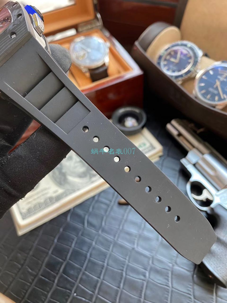 KV台湾 Factory V2升级版锻造 carbon fiber  RICHARD MILLE 复刻高仿手表男士系列RM 011 wrist watch  / KVRM011V2C