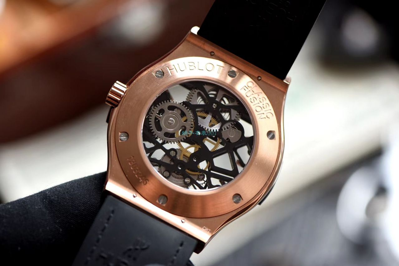 JB Factory  hublot 精高仿 Tourbillon 手表经典融合系列505.TX.0170.LR wrist watch  / YB096