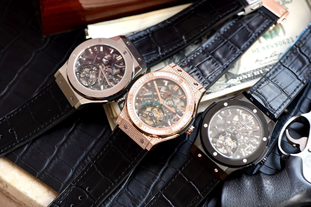 JB Factory  hublot 精高仿 Tourbillon 手表经典融合系列505.TX.0170.LR wrist watch  / YB096