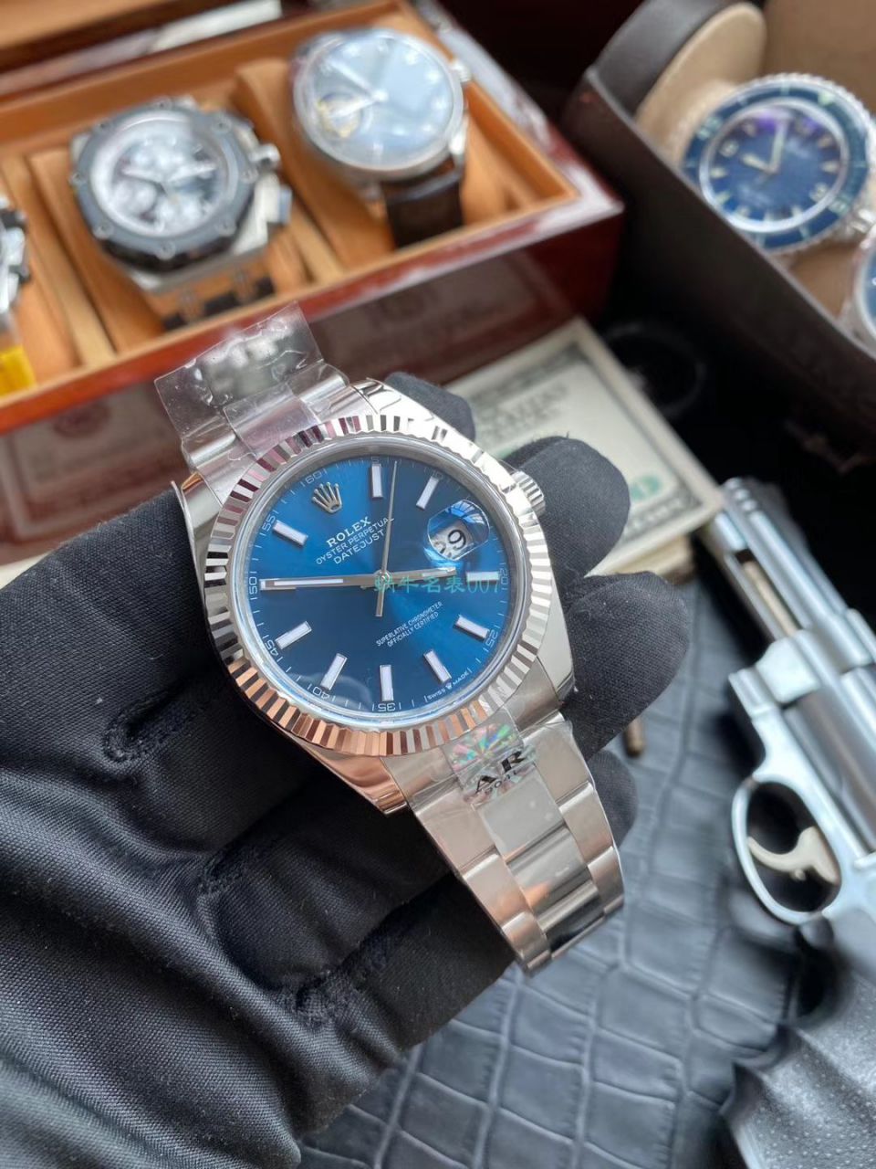 AR Factory V3版 Rolex  Datejust 41系列复刻高仿m126334-0017,116334-72210蓝盘,m126334-0013 wrist watch  / R610