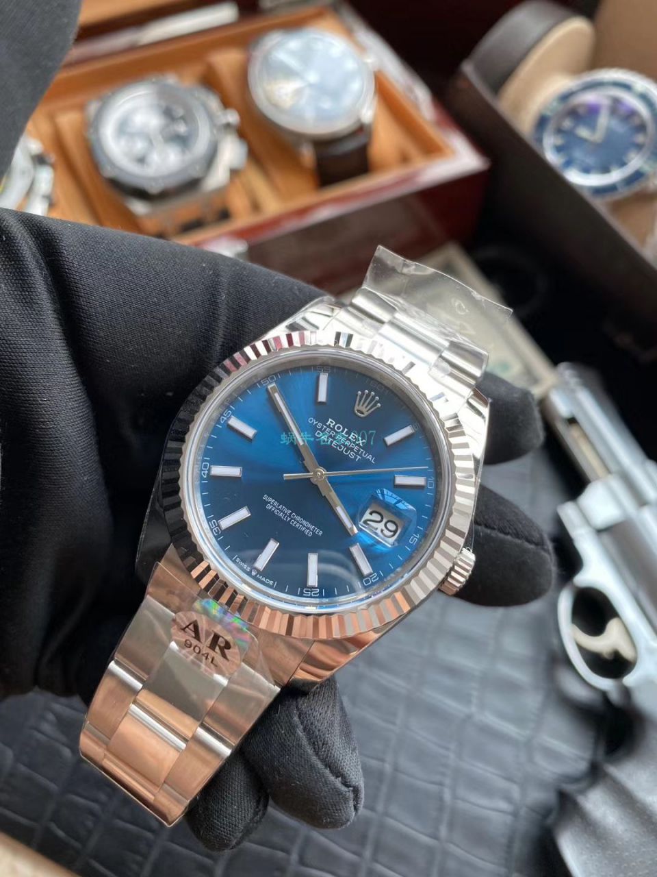 AR Factory V3版 Rolex  Datejust 41系列复刻高仿m126334-0017,116334-72210蓝盘,m126334-0013 wrist watch  / R610