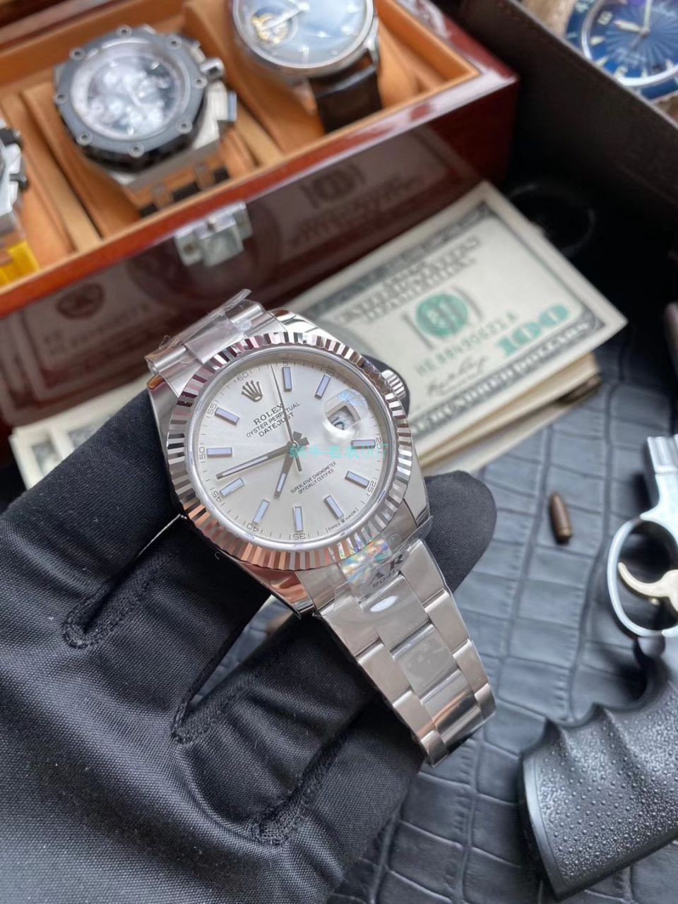 AR Factory V3版 Rolex  Datejust 41系列复刻高仿m126334-0017,116334-72210蓝盘,m126334-0013 wrist watch  / R610