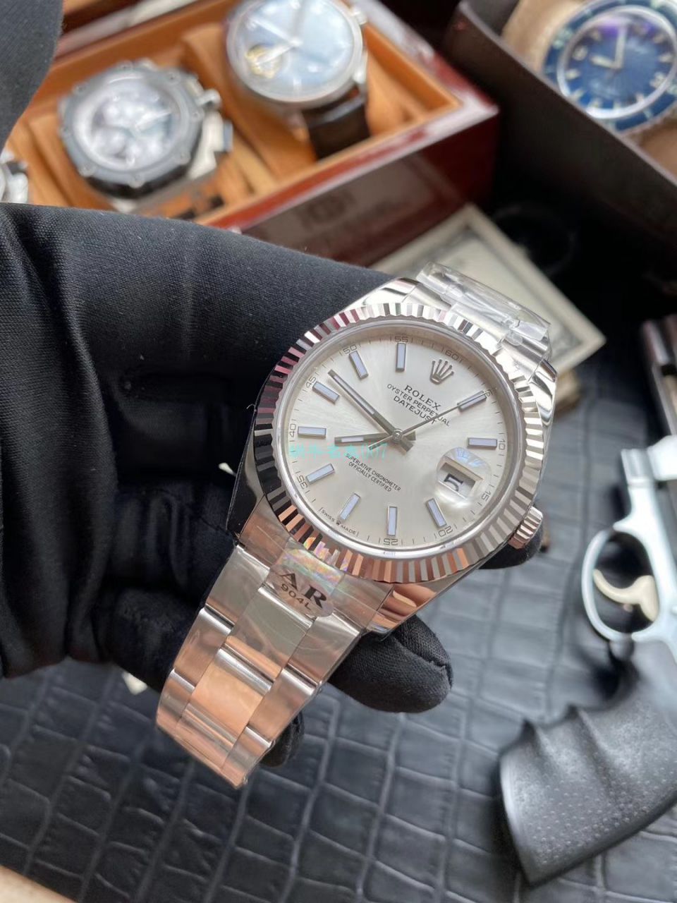 AR Factory V3版 Rolex  Datejust 41系列复刻高仿m126334-0017,116334-72210蓝盘,m126334-0013 wrist watch  / R610