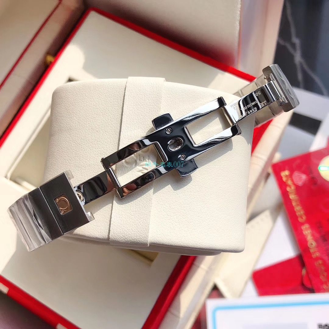 原单真钻女表OMEGA Constellation 系列123.15.27.60.55.001 wrist watch  / M702