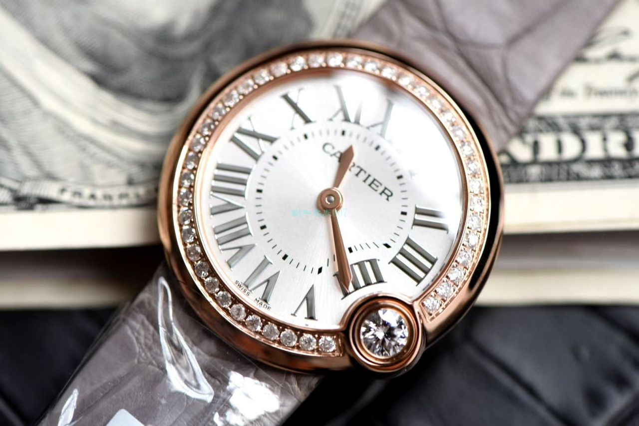 高端 copy customized 真钻女表 Cartier  B top 复刻高仿ALLON BLANC DE  Cartier 系列WJBL0008 wrist watch  / K281