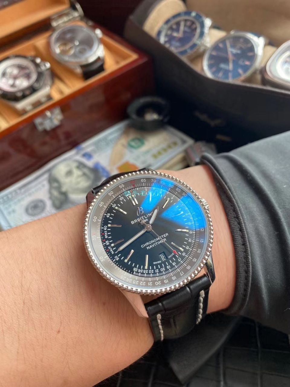 V7 Factory 官网 Breitling 复刻高仿手表航空计时41毫米A17326211C1P3，U17326211M1P2 / BL180