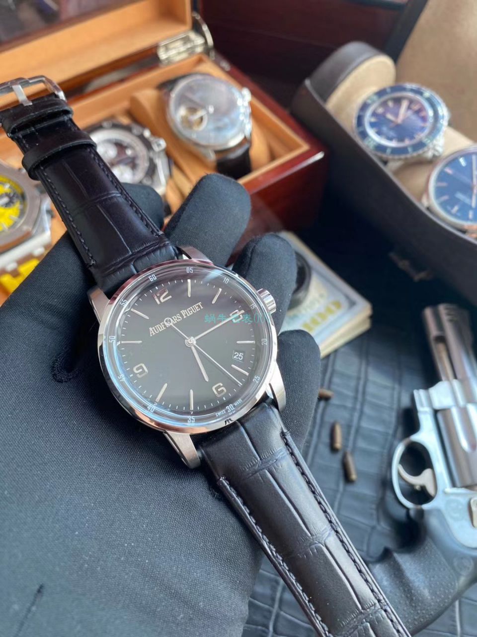 TNK Factory AP复刻手表Audemars Piguet CODE 11.59系列高仿15210BC.OO.A321CR.01 / AP197