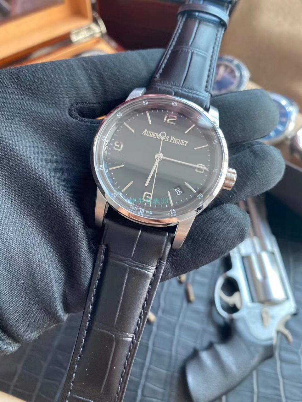 TNK Factory AP复刻手表Audemars Piguet CODE 11.59系列高仿15210BC.OO.A321CR.01 / AP197