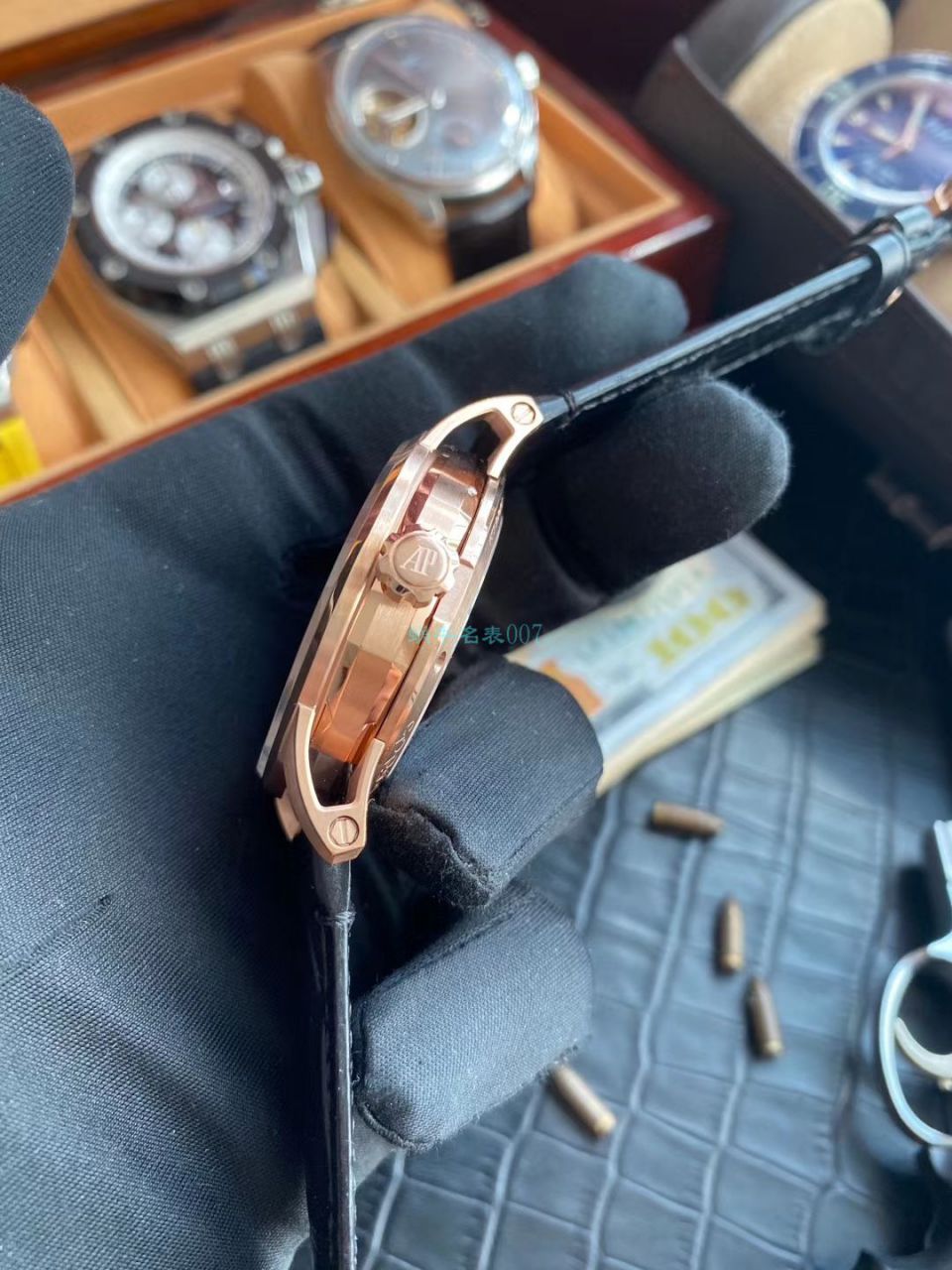 TNK Factory Audemars Piguet 复刻高仿手表CODE 11.59系列15210OR.OO.A002CR.01 wrist watch  / AP202