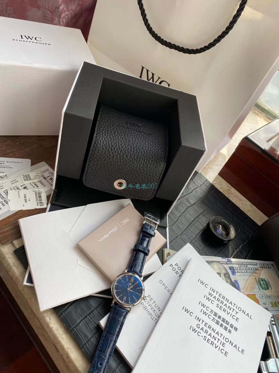 高端原单真钻 IWC 女表柏涛菲诺系列IW357404 wrist watch  / WG533