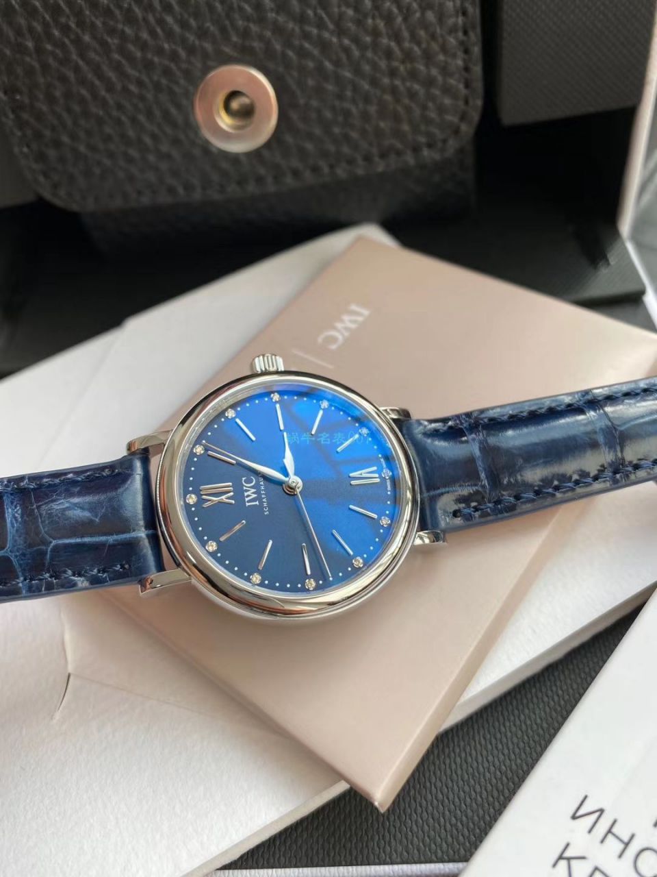 高端原单真钻 IWC 女表柏涛菲诺系列IW357404 wrist watch  / WG533