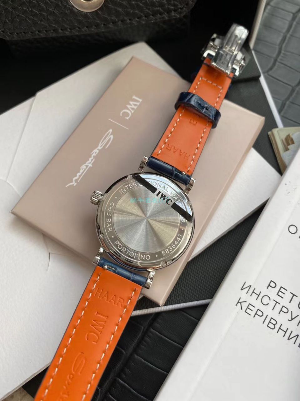 高端原单真钻 IWC 女表柏涛菲诺系列IW357404 wrist watch  / WG533