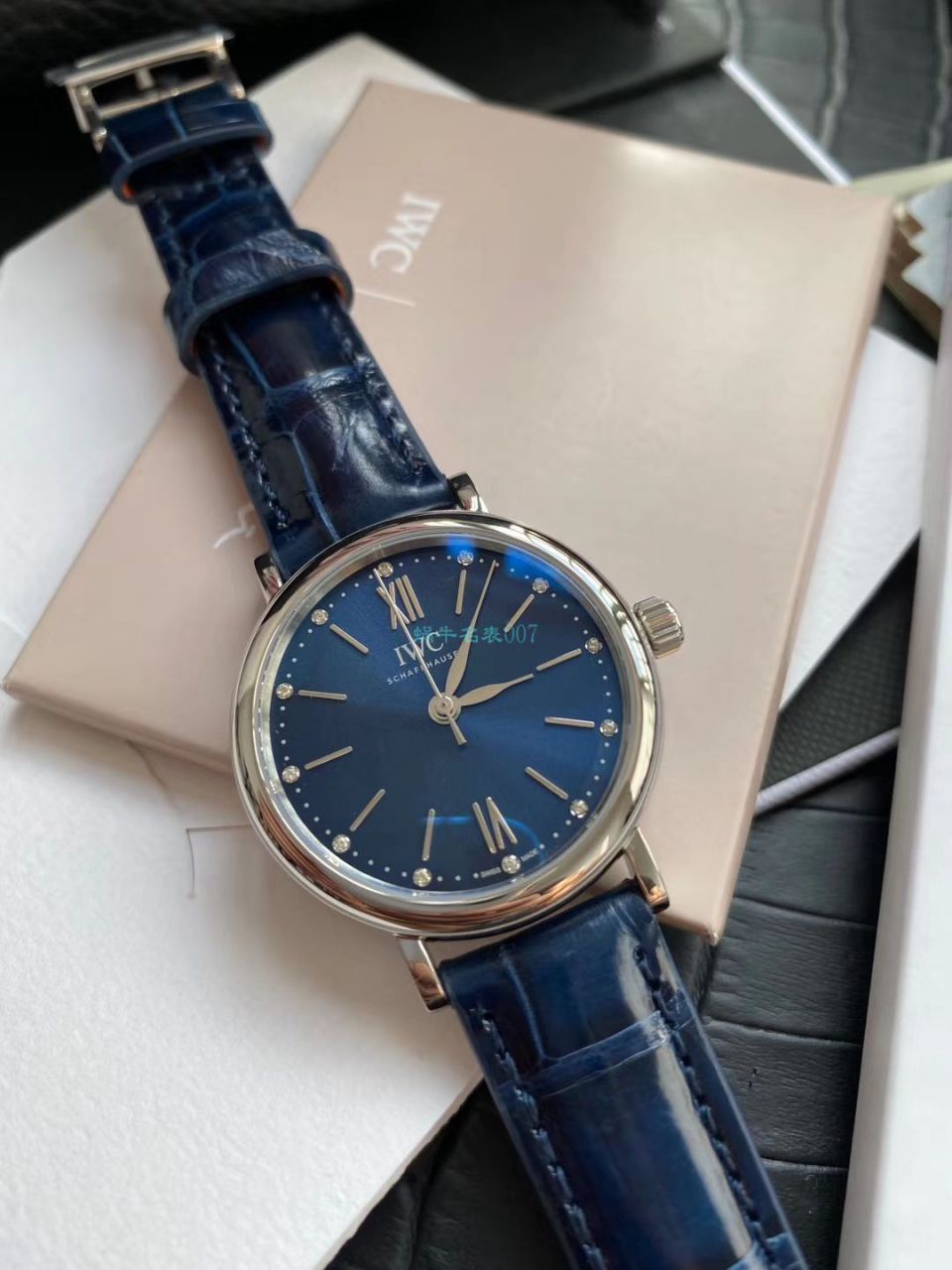 高端原单真钻 IWC 女表柏涛菲诺系列IW357404 wrist watch  / WG533