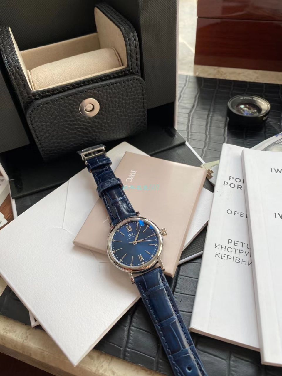 高端原单真钻 IWC 女表柏涛菲诺系列IW357404 wrist watch  / WG533