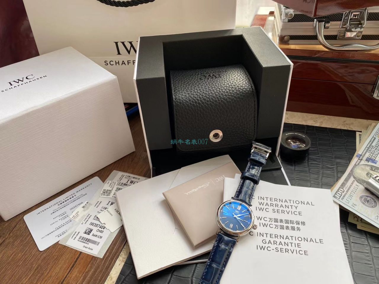高端原单真钻 IWC 女表柏涛菲诺系列IW357404 wrist watch  / WG533